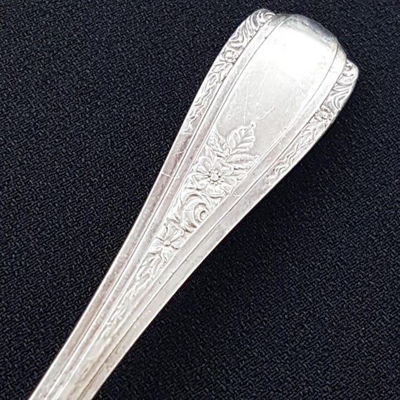 Silver Plate Flatware Set 20pc Cataract Pattern Vintage Art Deco Cutlery for 5
