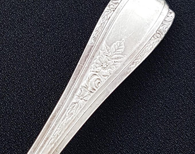 Heirloom 20pc Cataract Silver Plate Flatware Set for 5, Vintage Art Deco Cutlery