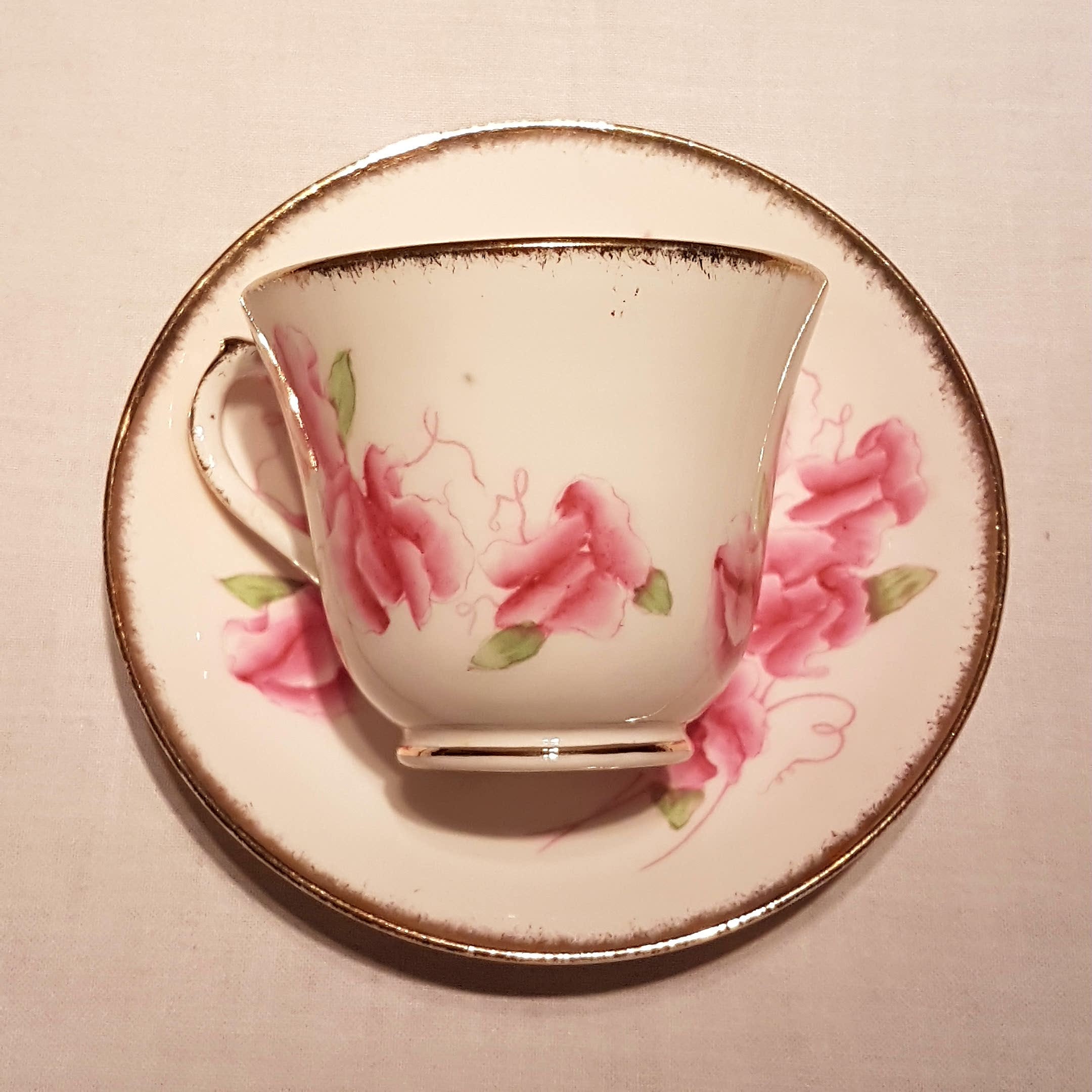 RESERVED FOR LORRI Salisbury China Co / Sweet Pea / Pattern 1883