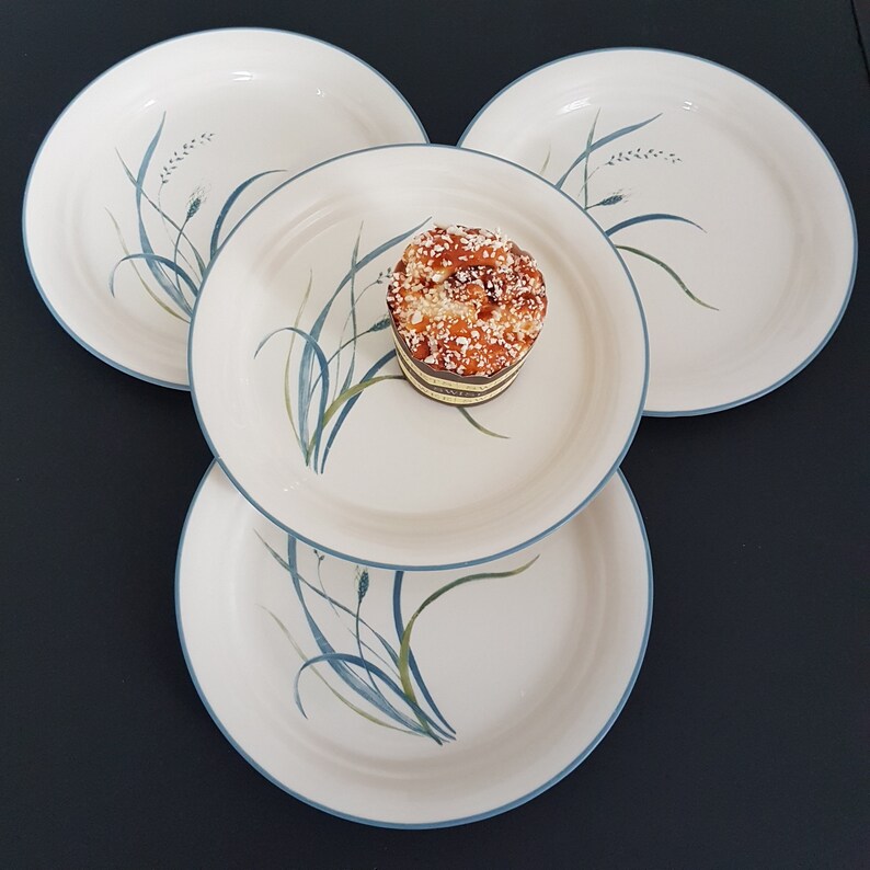 Corelle COASTAL BREEZE 8.5 Inch Luncheon Plates Set of 4 Etsy