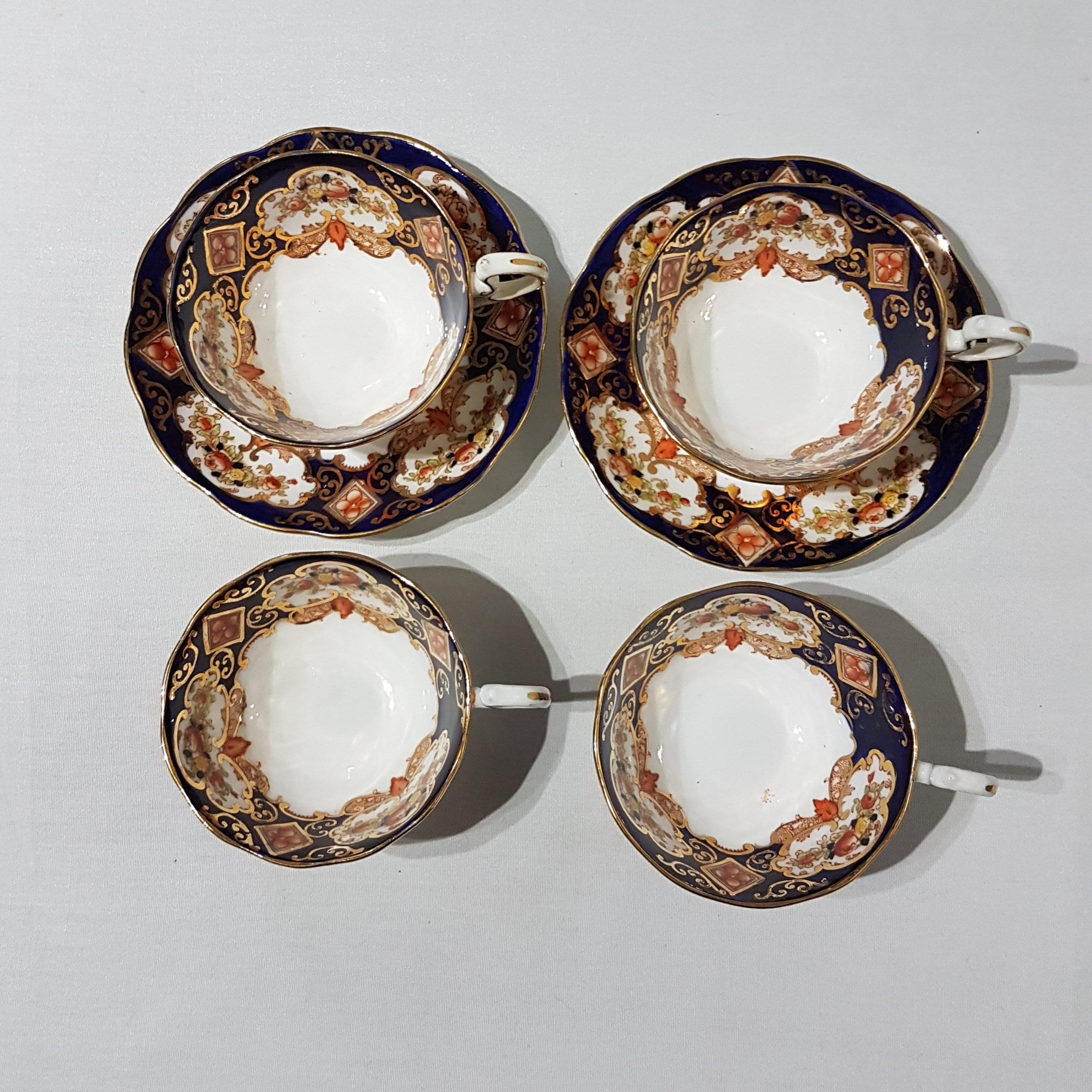 STUNNING Royal Albert Heirloom Tea Set for Four, Royal Albert Crown