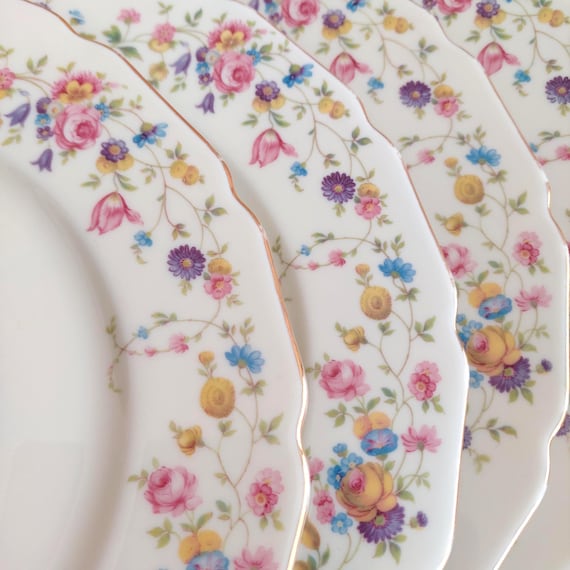 Set of 4 Thomas Ivory La Salle Dinner Plates, Thomas Bavaria Germany