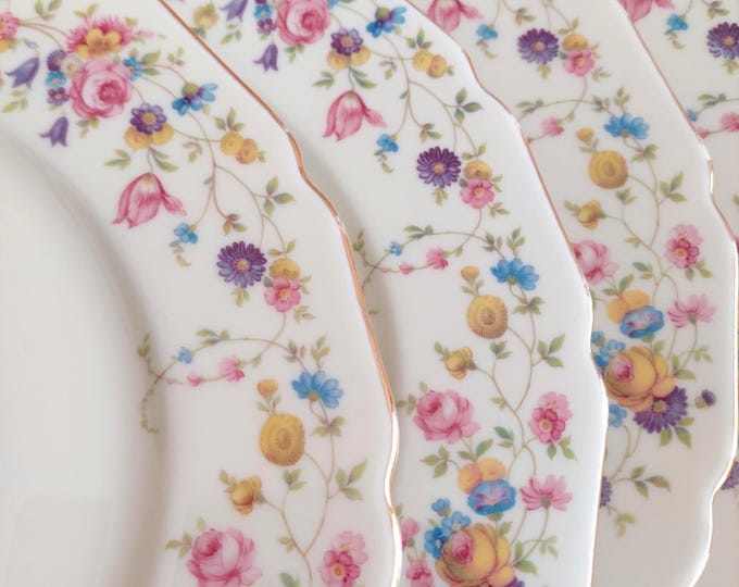 Set of 4 Thomas Ivory La Salle Dinner Plates, Thomas Bavaria Germany
