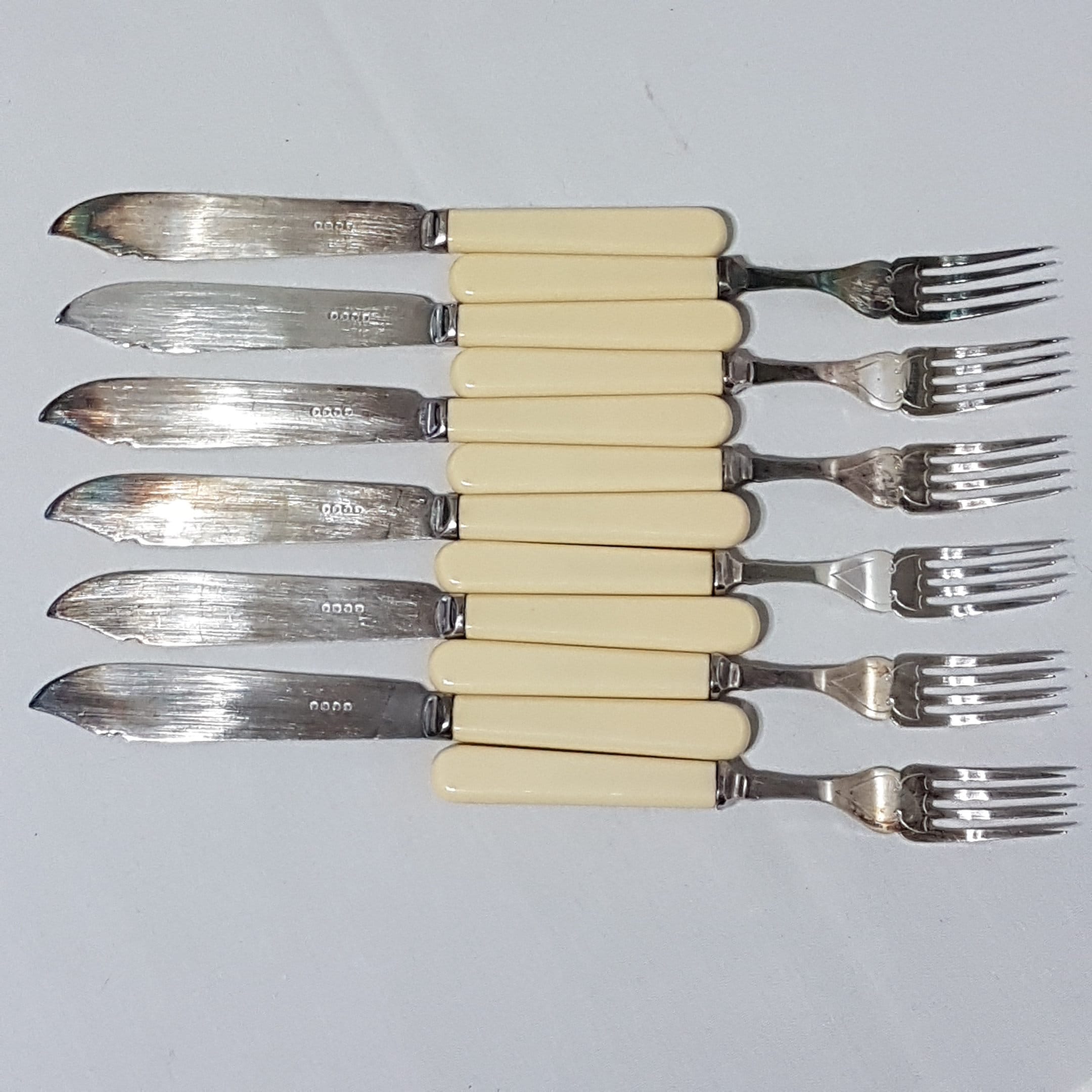 Vintage fish knives shop and forks