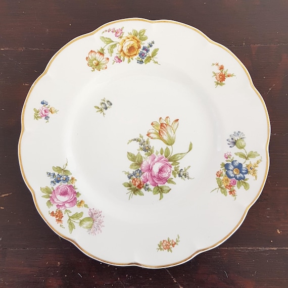 Haviland ROSEDALE Dinner Plates, Sold Individually