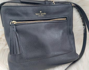 Kate Spade Chester Street Dessi Black Leather Crossbody