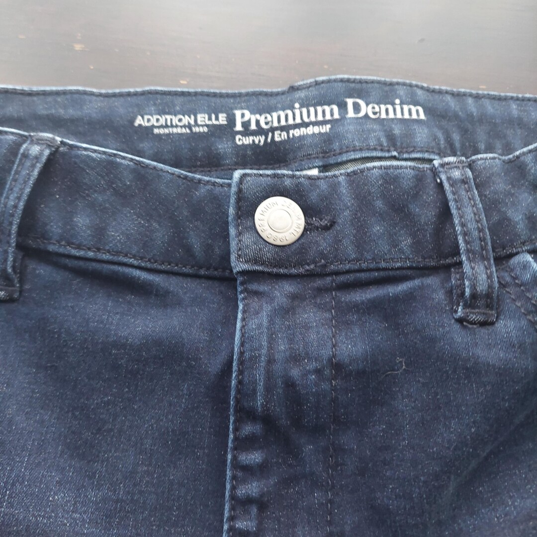 Addition Elle Curvy Size 18 Dark Blue Denim Jeans - Etsy