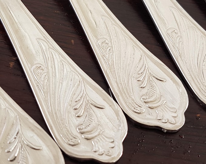 14pc Cake Forks and Butter Knife Set for 7, Marquil 18/10 Stainless Steel
