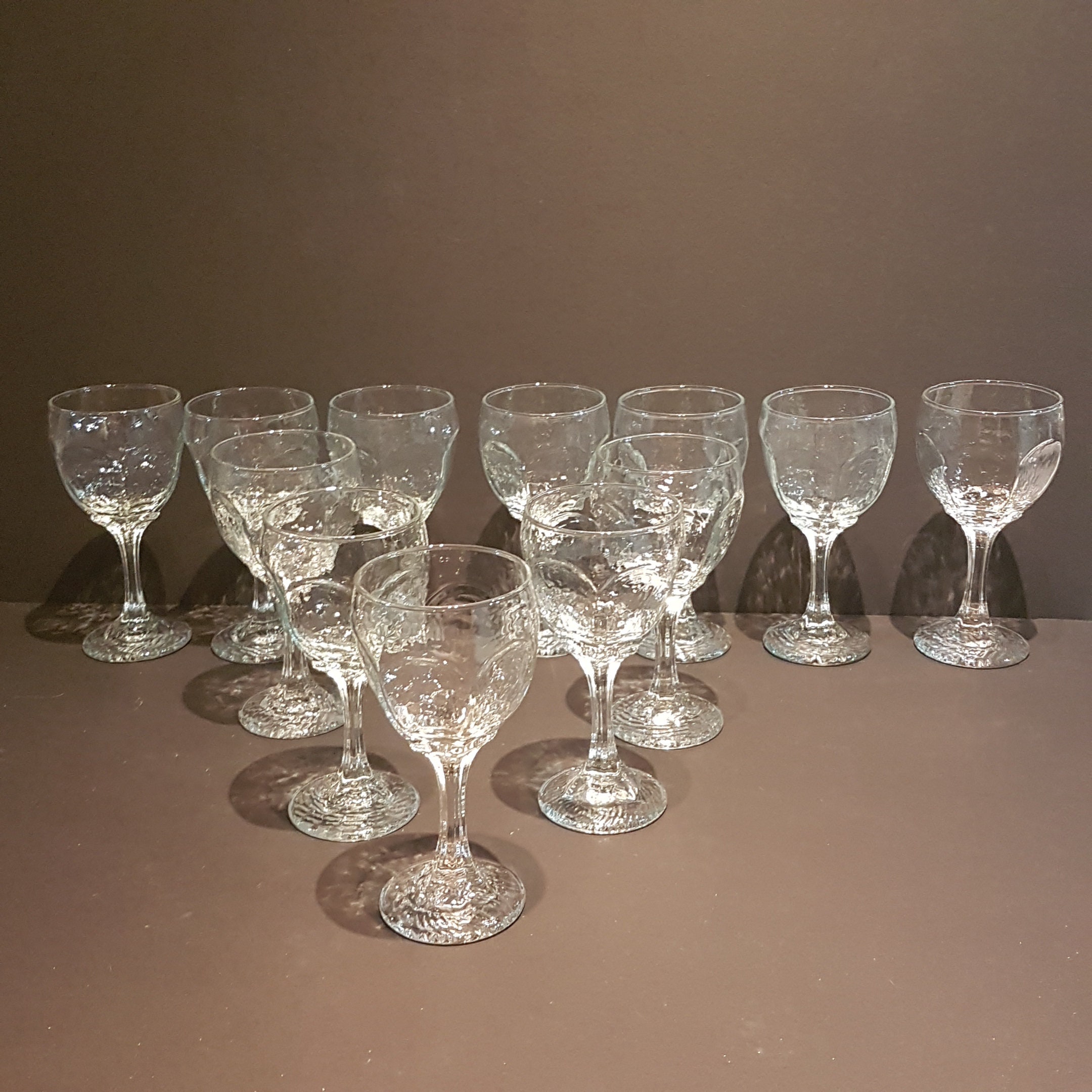 libbey chivalry wine glasses