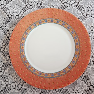 5pc Vintage French Arcopal Glass Dessert Plate Set