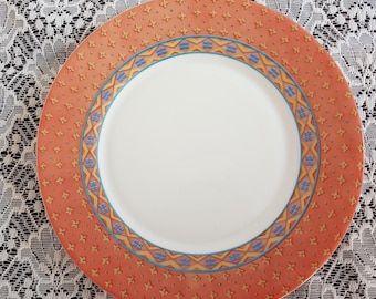 5pc Vintage French Arcopal Glass Dessert Plate Set