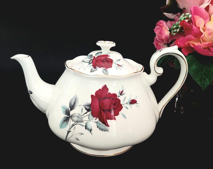 Royal Albert Sweet Romance Tea Pot Bone China England