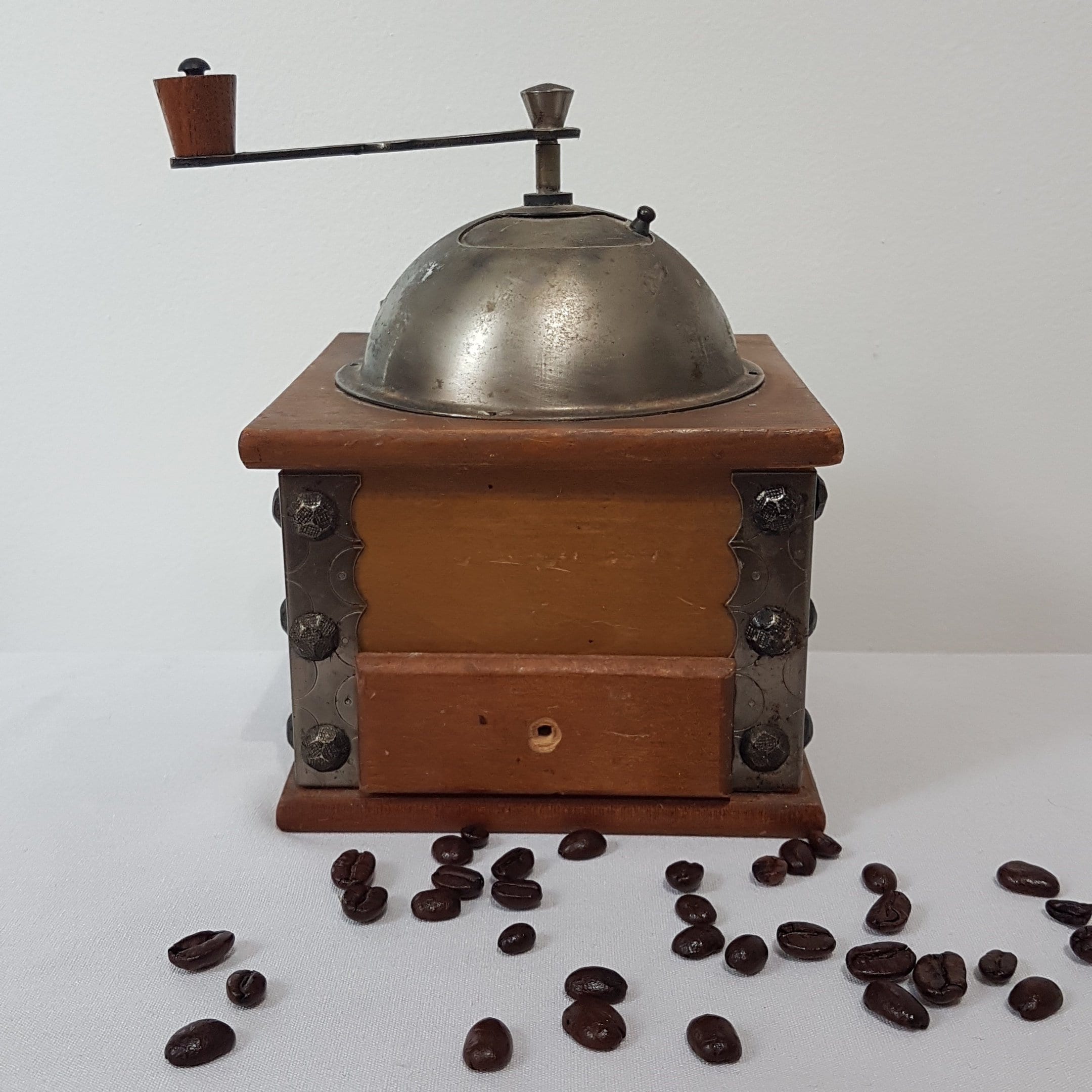 Vintage Manual Coffee Bean Grinder Etsy