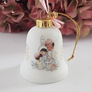 Precious Moments, JOYOUS HOLIDAYS, Enesco Collectible Vintage Christmas Tree Ornament, 1997