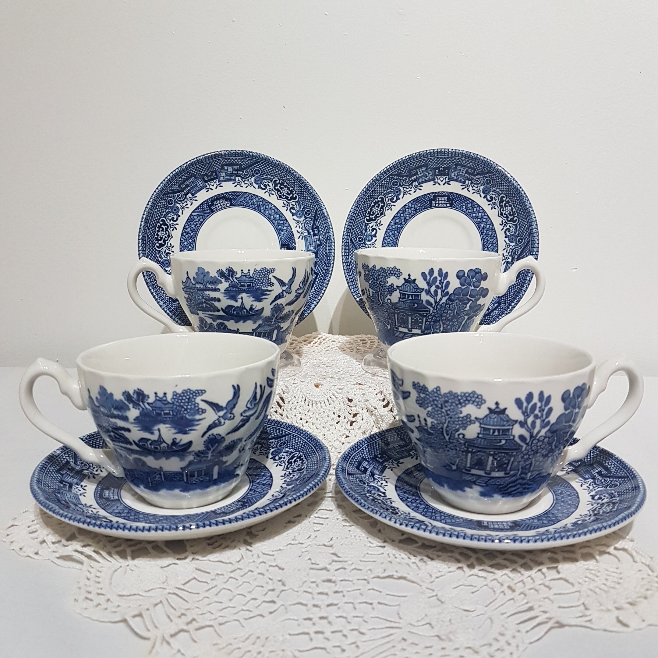 Royal wessex blue willow cheap