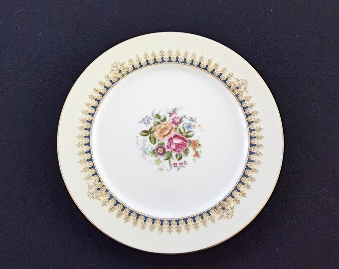 Vintage Narumi China ROYAL DRESDEN Salad Plates, 7.5 inch, Made in Japan