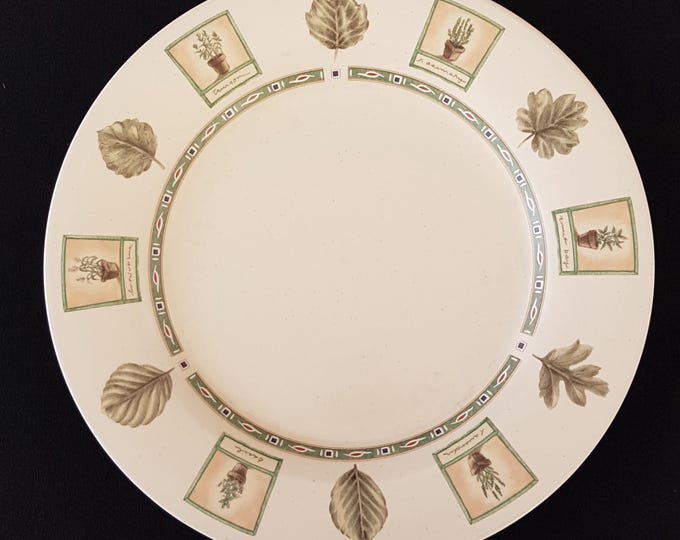 Pfaltzgraff Naturewood Portfolio Dinner Plate Stoneware Made in USA