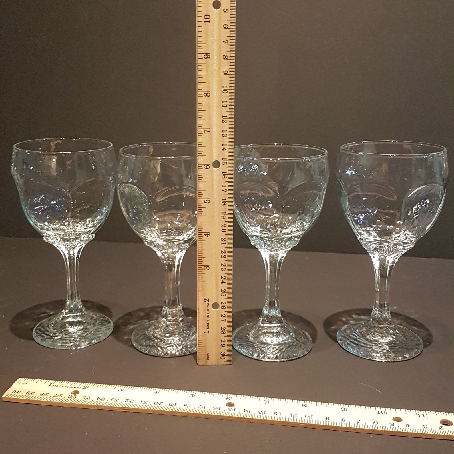 libbey chivalry wine glasses