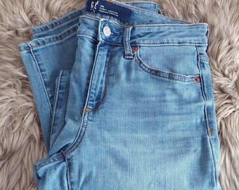 Vintage Gap Curvy Legging Denim Jeans Size 29 Regular