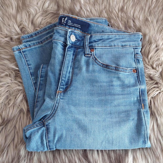 Vintage Gap Curvy Legging Denim Jeans Size 29 Regular