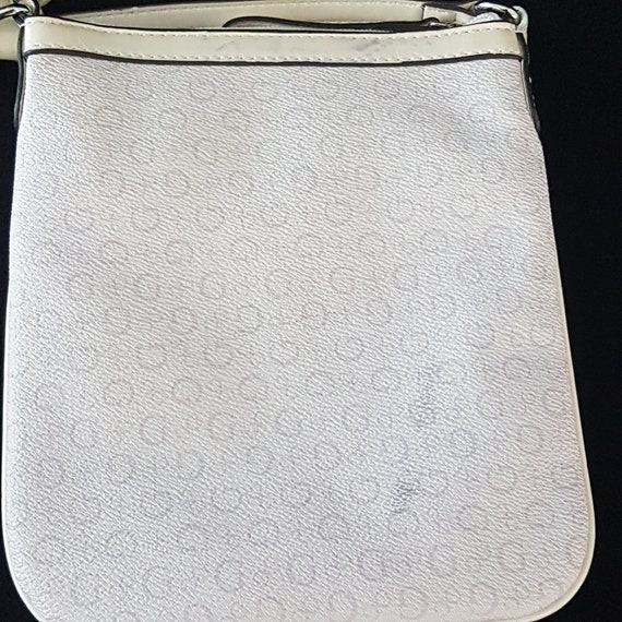 Vintage GUESS 1981 Signature Cream Beige Crossbody Bag Etsy Ireland