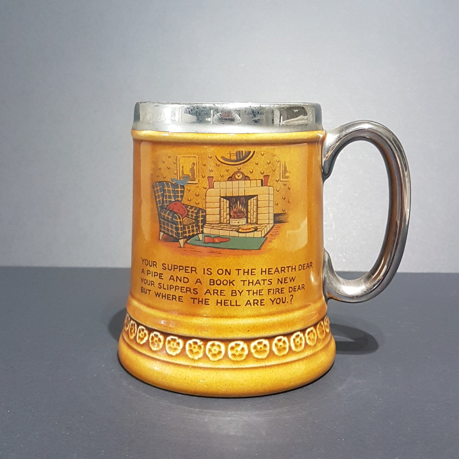 20oz Vintage Beer Stein Funny Saying Beer Mug your Etsy Canada