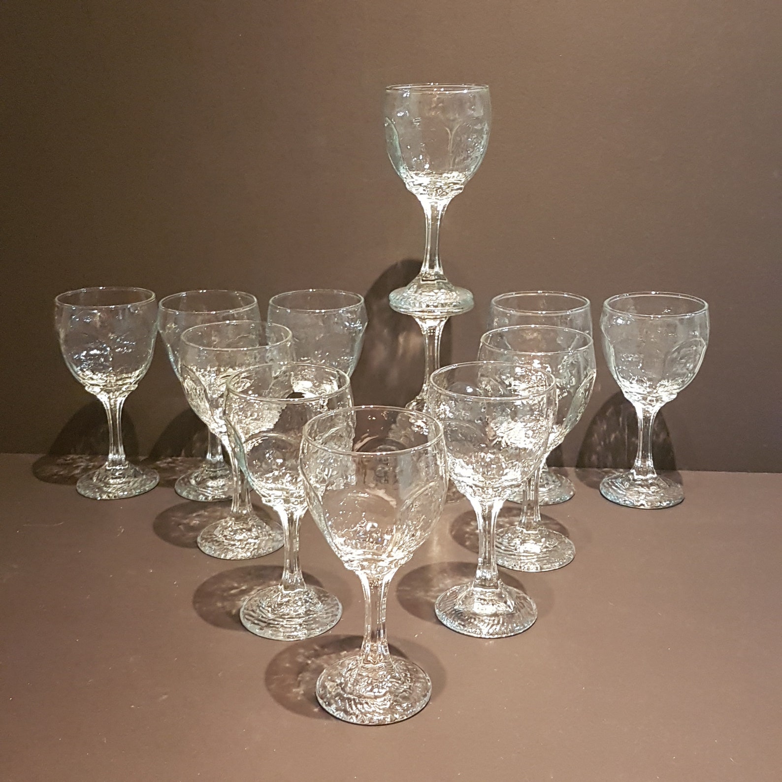 libbey chivalry wine glasses