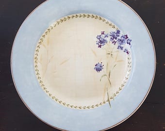 4pc Churchill China Heritage Mint Enchanted Garden Salad Plate Set