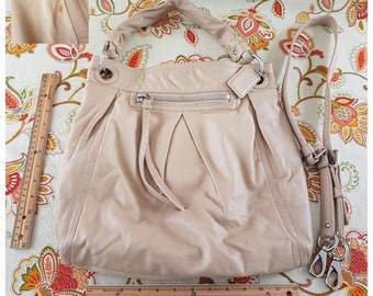 COACH Leather Shoulder Bag, PARKER Cream L0893-13411 With