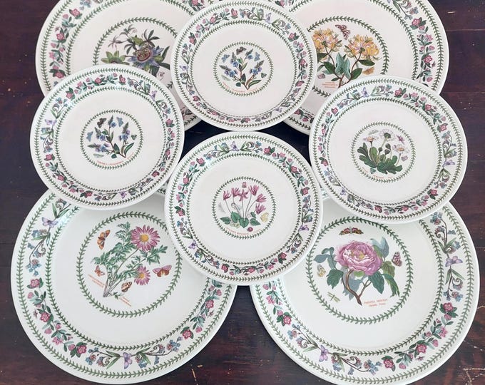 Portmeirion Botanic Garden Variations Dinner or Side Plates