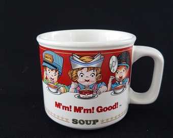 Vintage Campbells Soup Mug, M'm M'm Good, Coffee Cup 1997