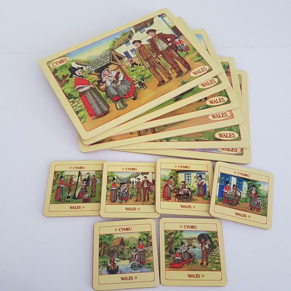 Welsh Collection Cork Back Placemats With Matching Coasters Etsy