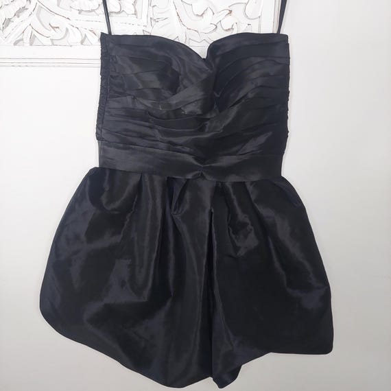 Calvin Klein Black Strapless Evening Dress Size 4