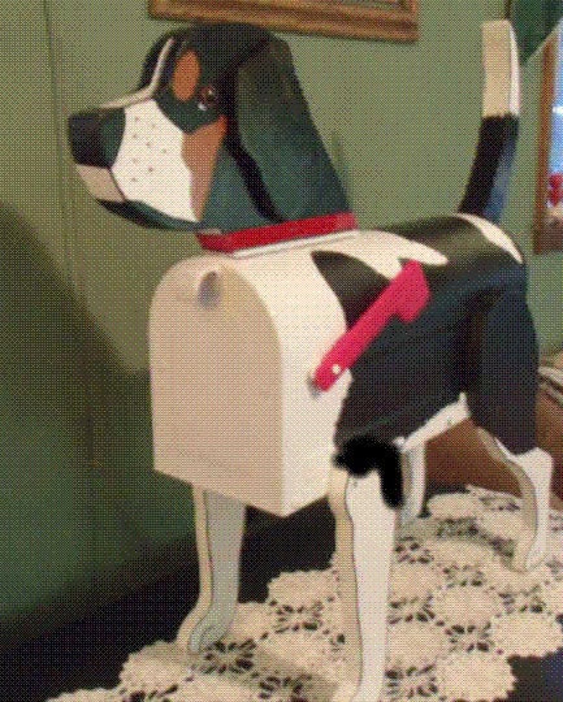 Custom Made Dog Mailboxes Etsy