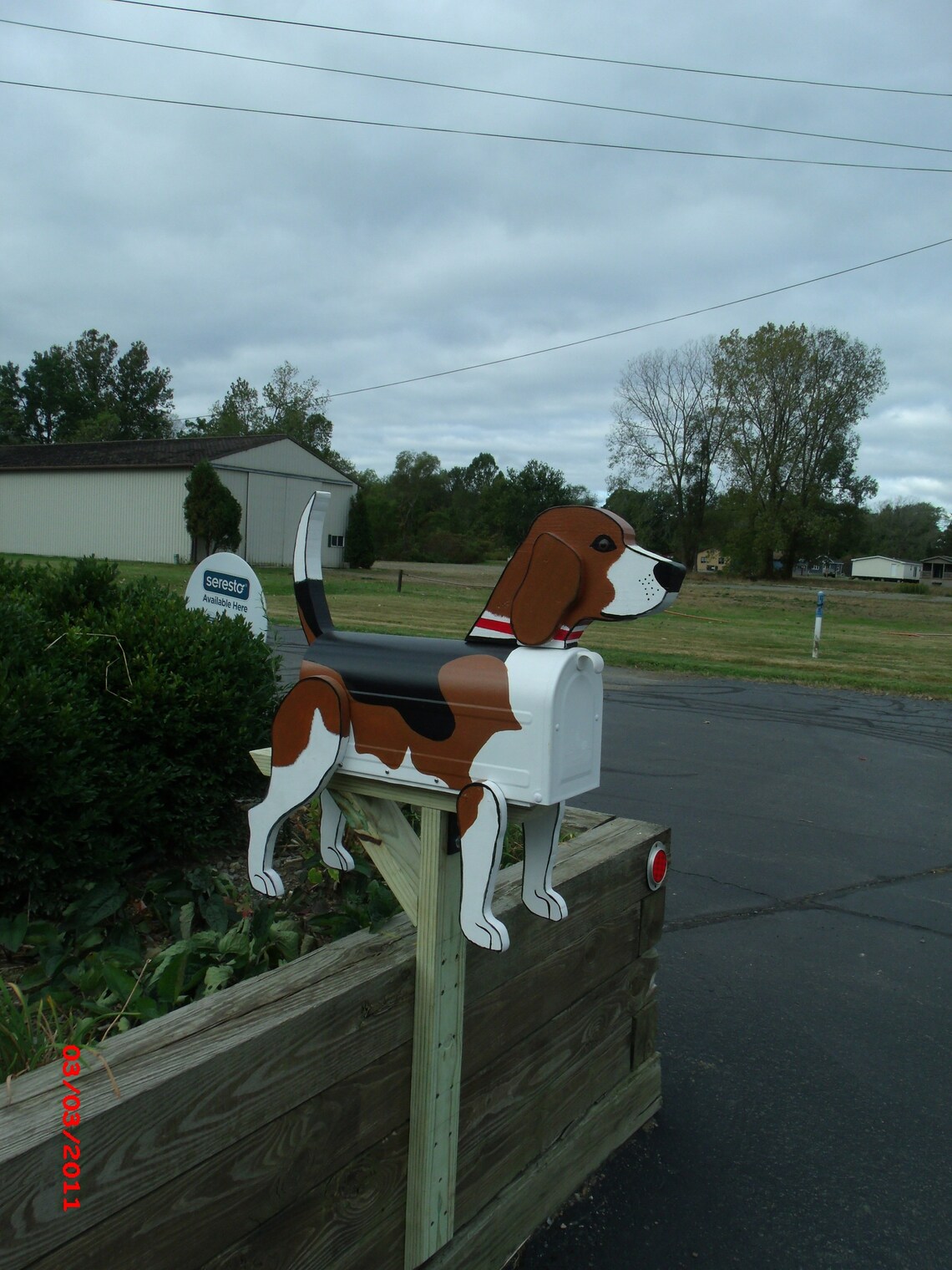 Beagle Dog Mailbox Etsy