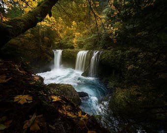 Matt Roberg Photography -Landscape Photography -Waterfalls -Fall Colors -River -Large Prints  -Columbia River -WA -Fall Foliage