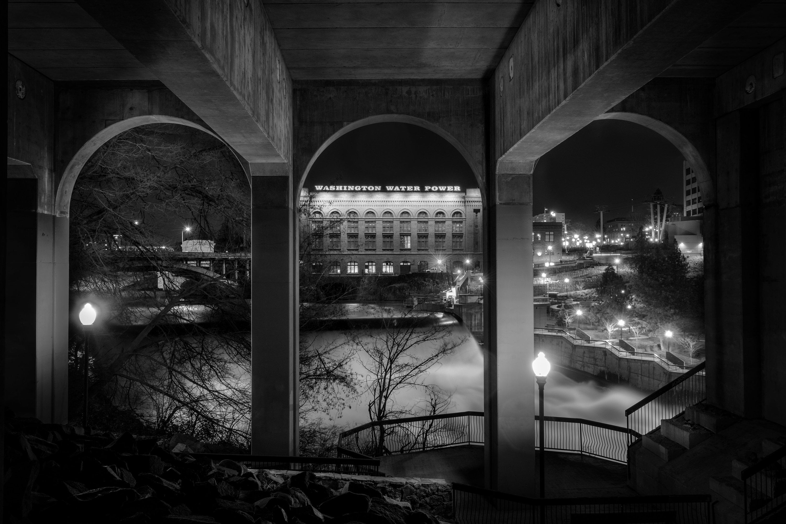 Downtown Spokane spokane River spokane Photos photography Prints