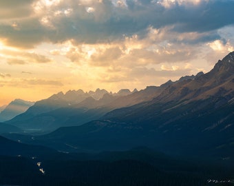 Matt Roberg Photography -Jasper National Park -Peyto Lake Sunset -Canadian Rockies Landscape Prints -Banff National Park Photos -Canada