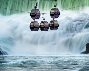 Matt Roberg Fotografie -Downtown Spokane -Huntington Park -Spokane Gondolas -Spokane River -Washington Artist Spokane Photo Spokane Prints