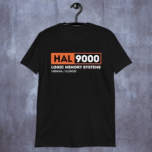 Stanley Kubrick's 2001: A Space Odyssey T-Shirt - Hal 9000 Logic Memory Systems - Space Odyssey Classic Movie Retro Shirt - Vintage Cult