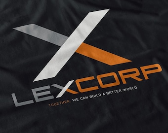 Camiseta de LexCorp Industries - Camiseta con el logotipo del universo de superhéroes