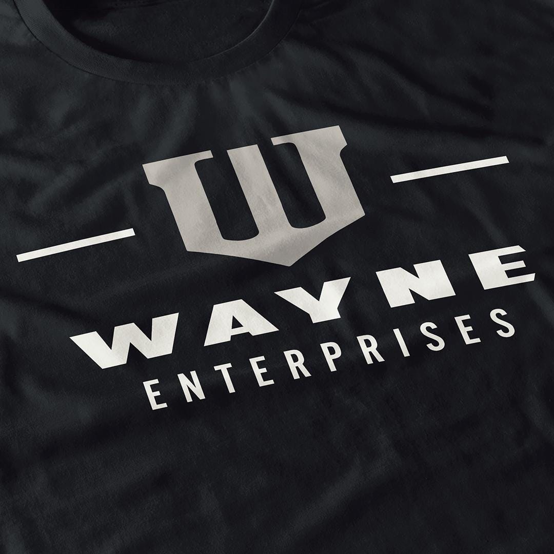 Wayne Enterprises Shirt - Comic Fan Movie Tee - Etsy