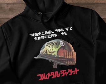 Born to Kill Vietnam Hoodie - 80s War Movie Inspired Pullover
