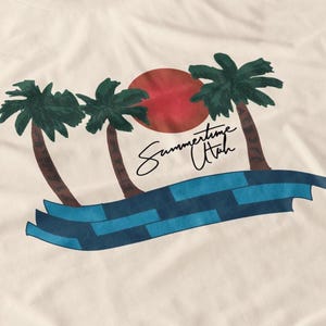 Summertime Utah T-Shirt: Retro Movie Fan Gift