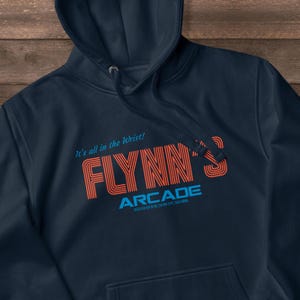 Flynn's Arcade Hoodie - Top Score Club Retro 80s Superhero Movie Pullover