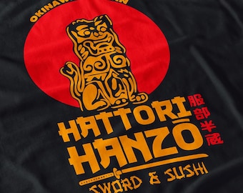 Chemise Hattori Hanzo Épée & Sushi - Okinawa Katana Master T-shirt