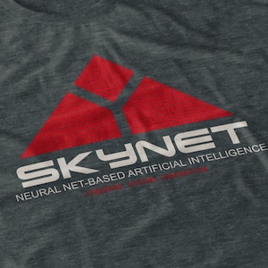 Skynet Cyberdyne Systems Corporation Shirt - Sci Fi AI Retro 80s Movie Tee, Movie Fan Gifts, T-800 Robotics T-Shirt