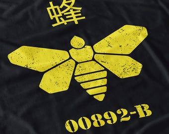 Golden Moth Chemical Shirt - Heisenberg Meth Lab Barrel Bee Logo Tee