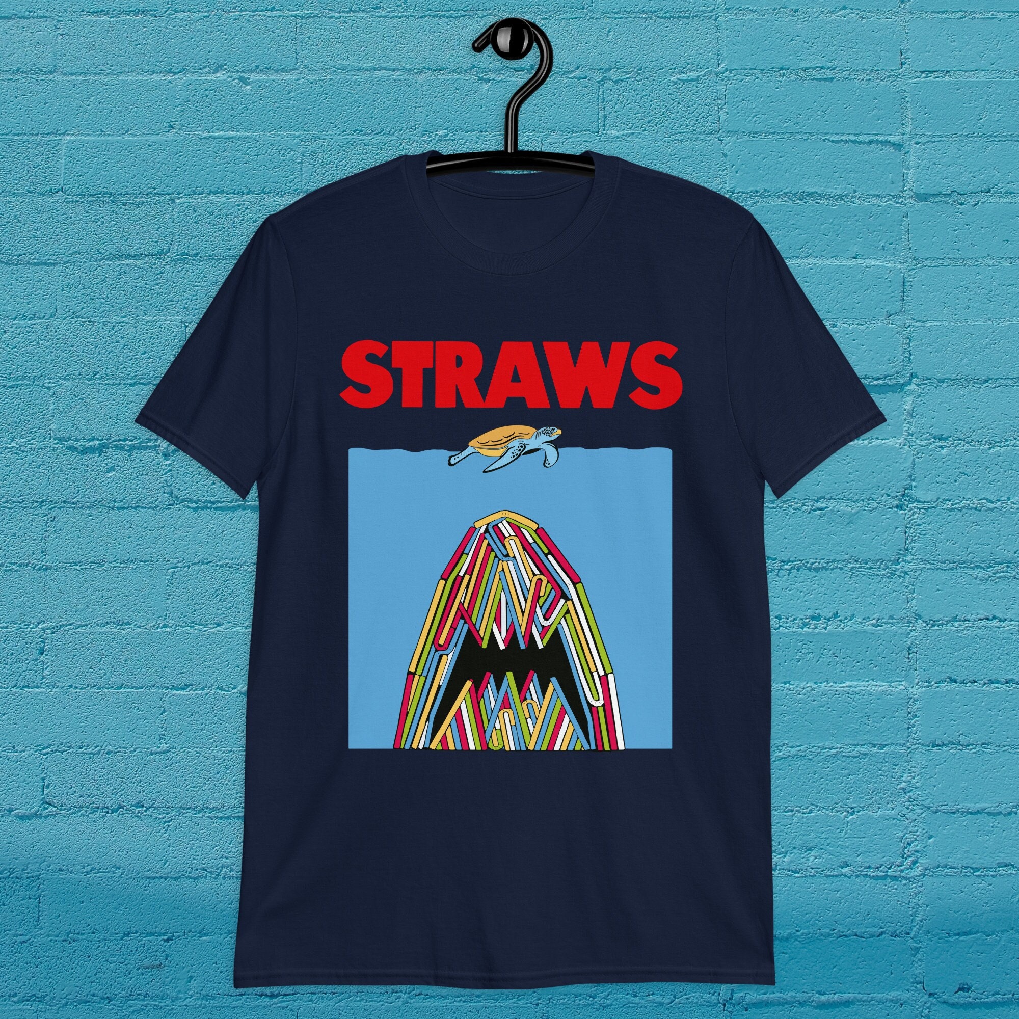 Straws shark sale shirt