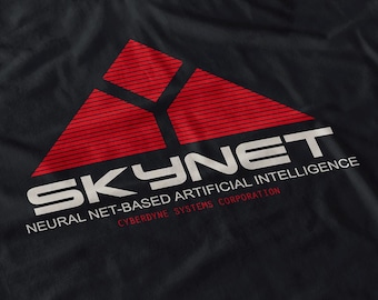 Skynet Cyberdyne Systems Shirt - Retro 80s Sci-Fi Movie Tee